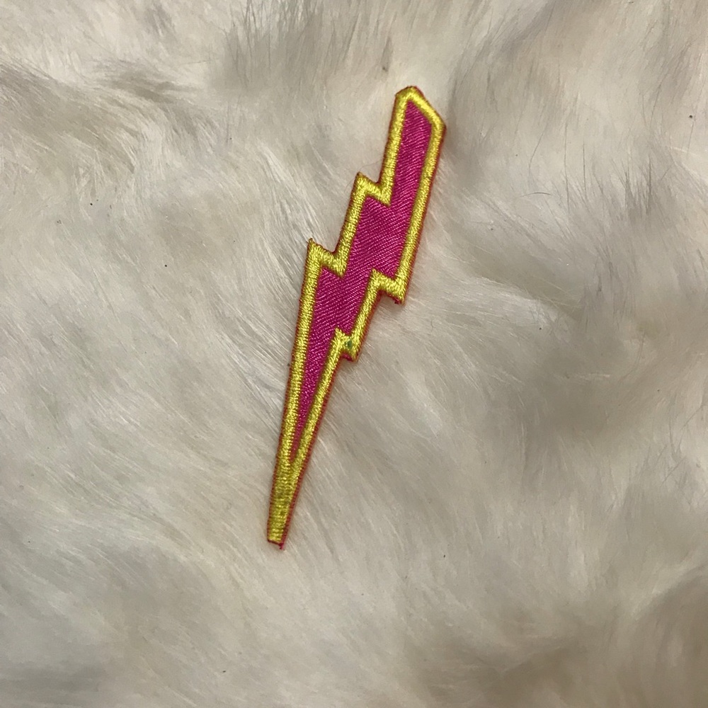 Lightning Bolt Iron-On